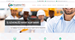 Desktop Screenshot of ekoglobalsaglik.com